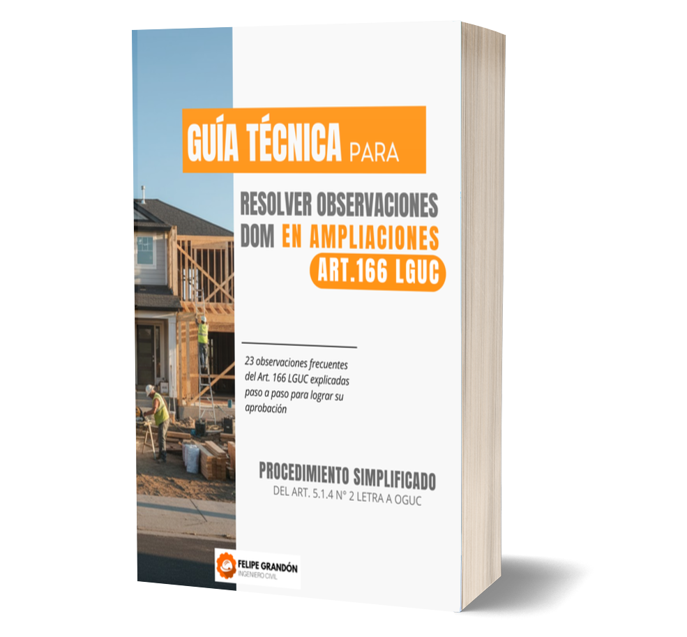 Guía Técnica para Resolver Observaciones DOM – Ampliaciones Art. 166 LGUC