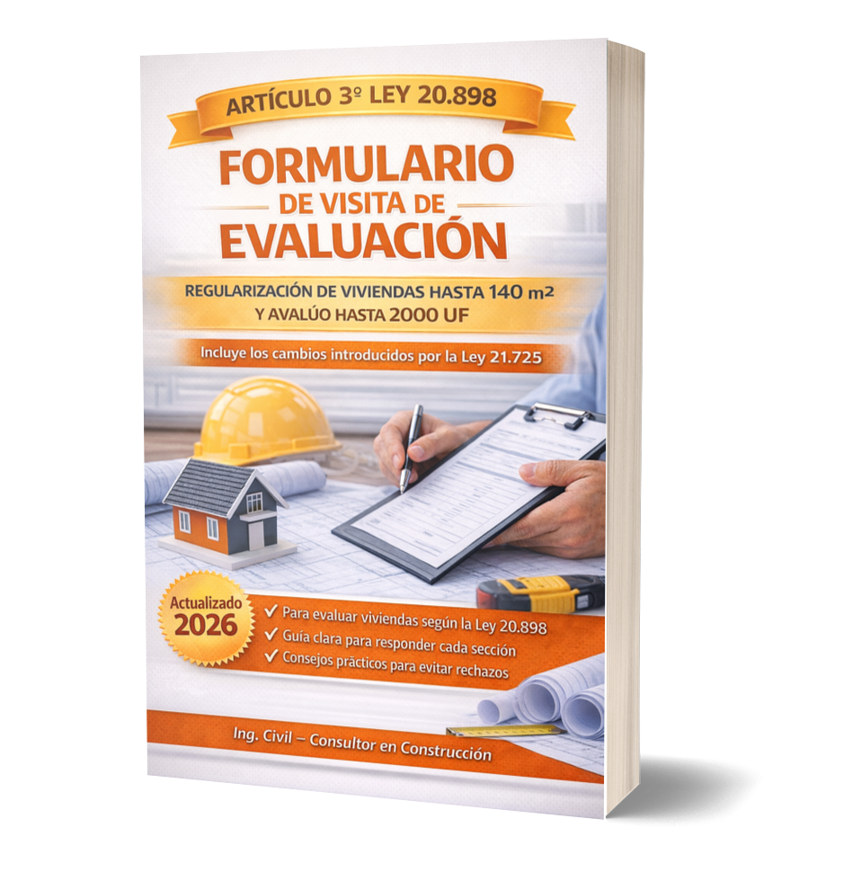 Formulario de Visita de Evaluación Artículo 3° Ley 20.898 – TRIPACK PROFESIONAL